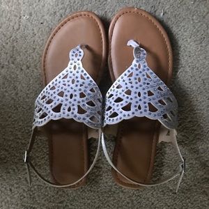 Jeweled sandals